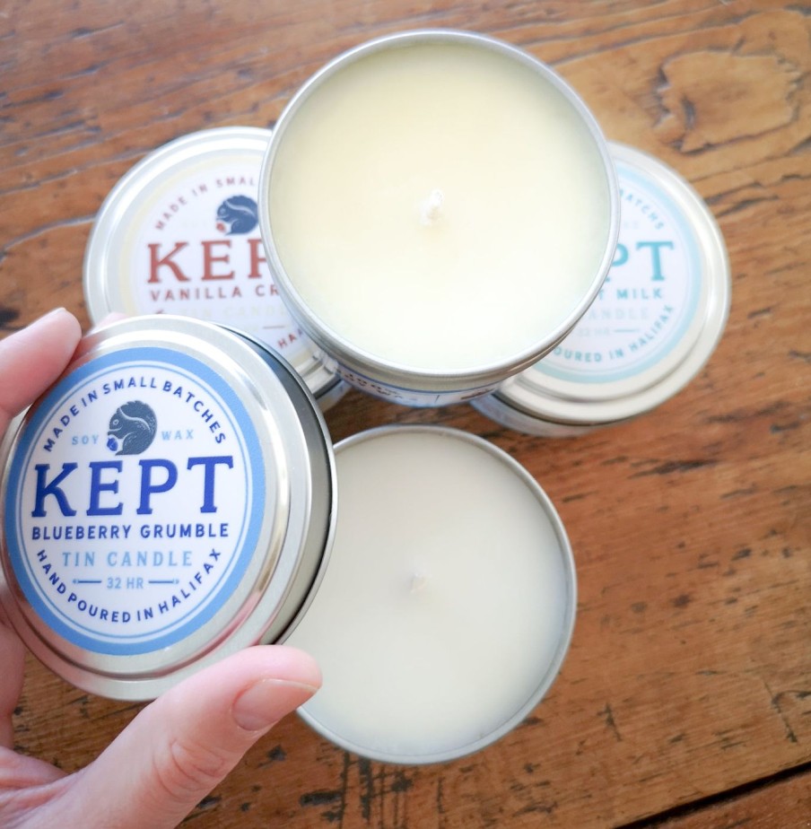 For The Home Kept Shop | Kept Tin Candles