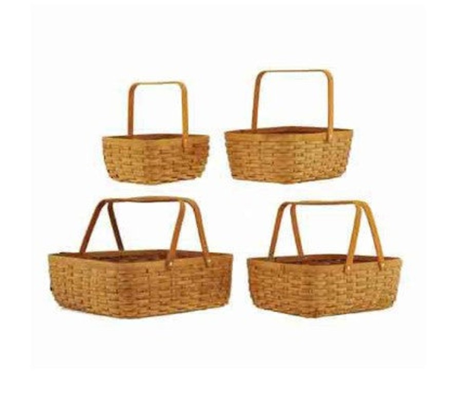 For The Home Kept Shop | Picnic Basket-Drop Handle