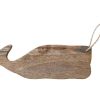 Family Life Kept Shop | Mango Wood Whale Shaped Cheese Board