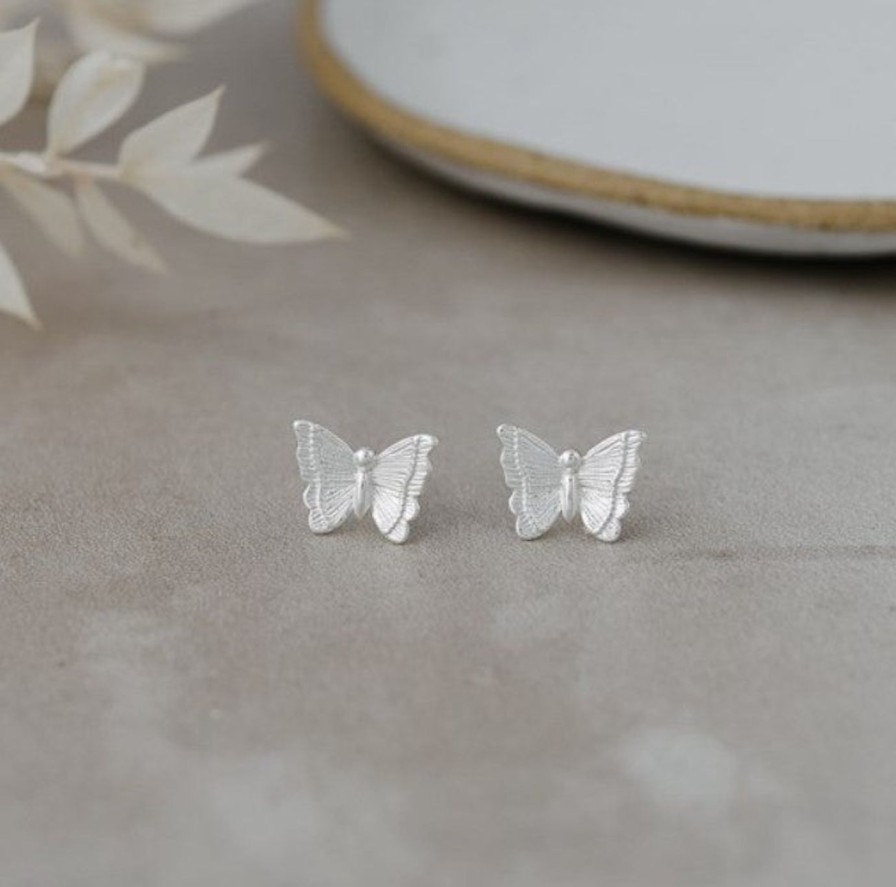 Adorn Kept Shop | Earrings-Mariposa Butterfly Studs