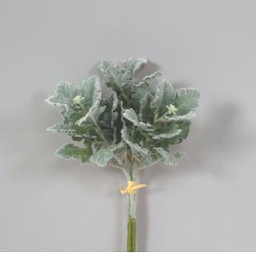 For The Home Kept Shop | Flocked Dusty Miller Bundle