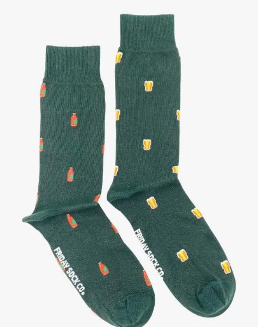 Family Life Kept Shop | Men'S Tiny Beer Socks (Mid-Calf)