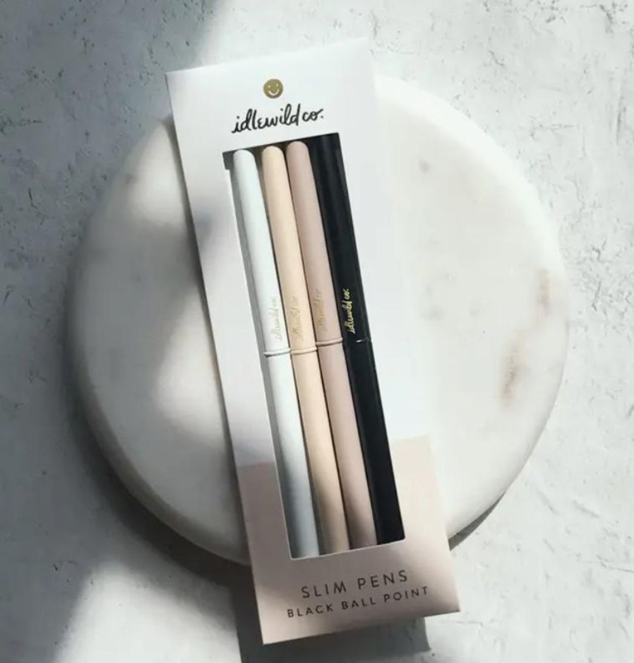 Paper Kept Shop | Neutral Matte Slim Pen Collection