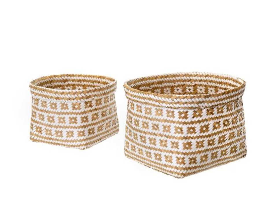 For The Home Kept Shop | Cleo Seagrass Baskets (2 Sizes)