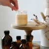 For The Home Kept Shop | Orange Blossom & Driftwood Candle|A White Nest