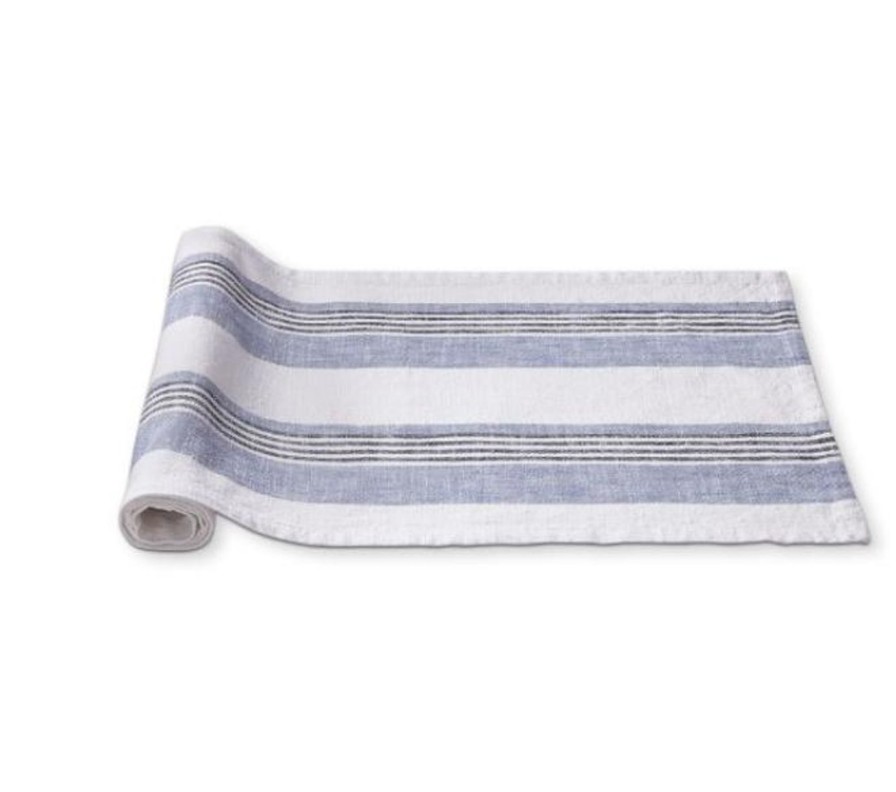 For The Home Kept Shop | Water Woven Stripe Table Runner