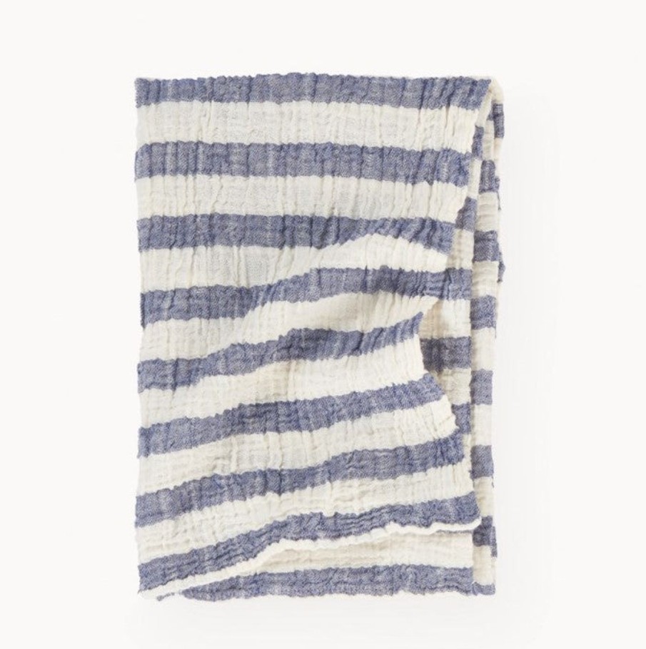 Kitchen Kept Shop | Muslin Baby Blanket-Sailor