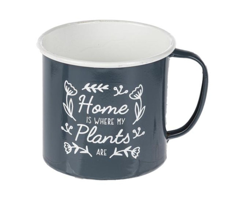 For The Home Kept Shop | Enamel Mug Planters (4 Types)