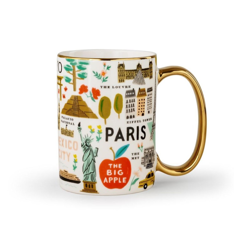 Paper Kept Shop | Bon Voyage Porcelain Mug