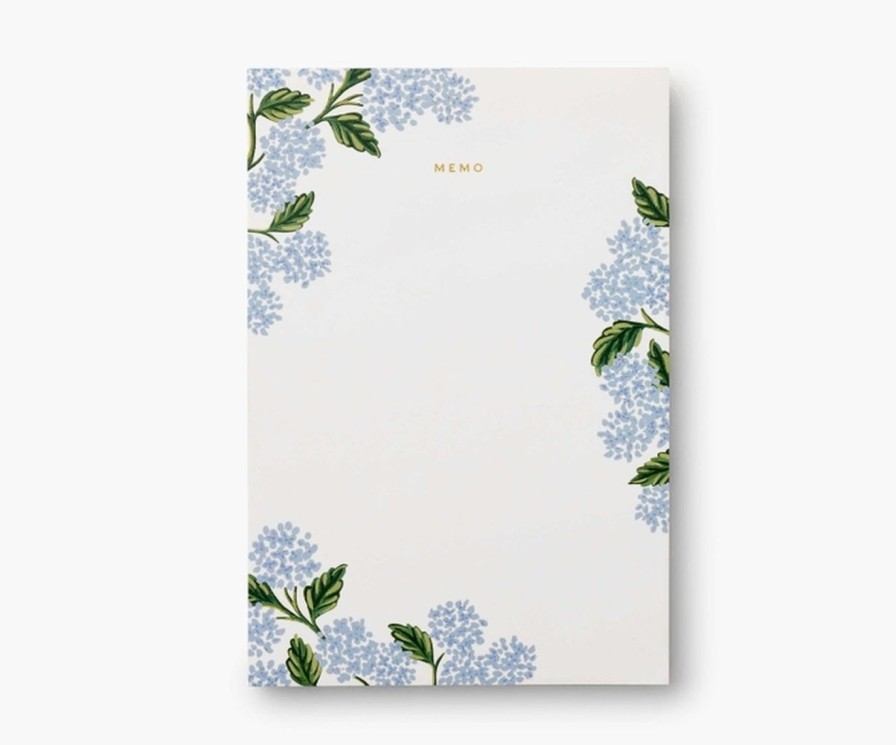 Paper Kept Shop | Hydrangea Memo Notepad