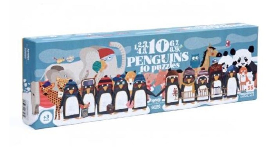 Paper Kept Shop | 10 Penguins Puzzle