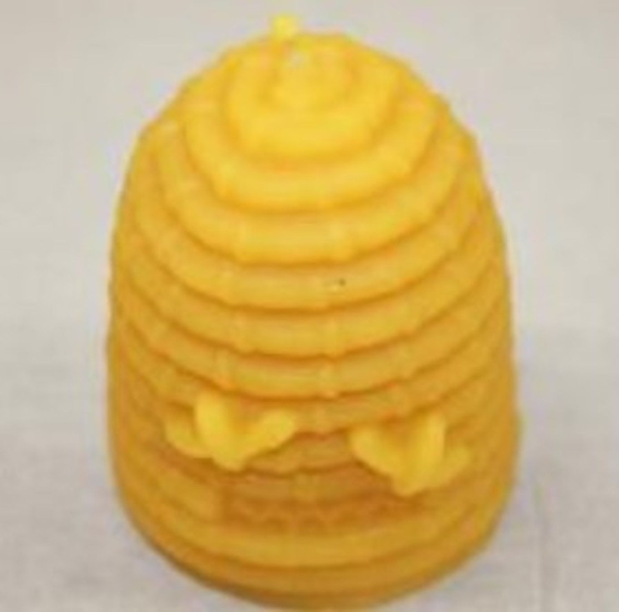 For The Home Kept Shop | Beeswax Candle-Large Skept Beehive