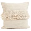 For The Home Kept Shop | Cotton Frayed Throw Pillow