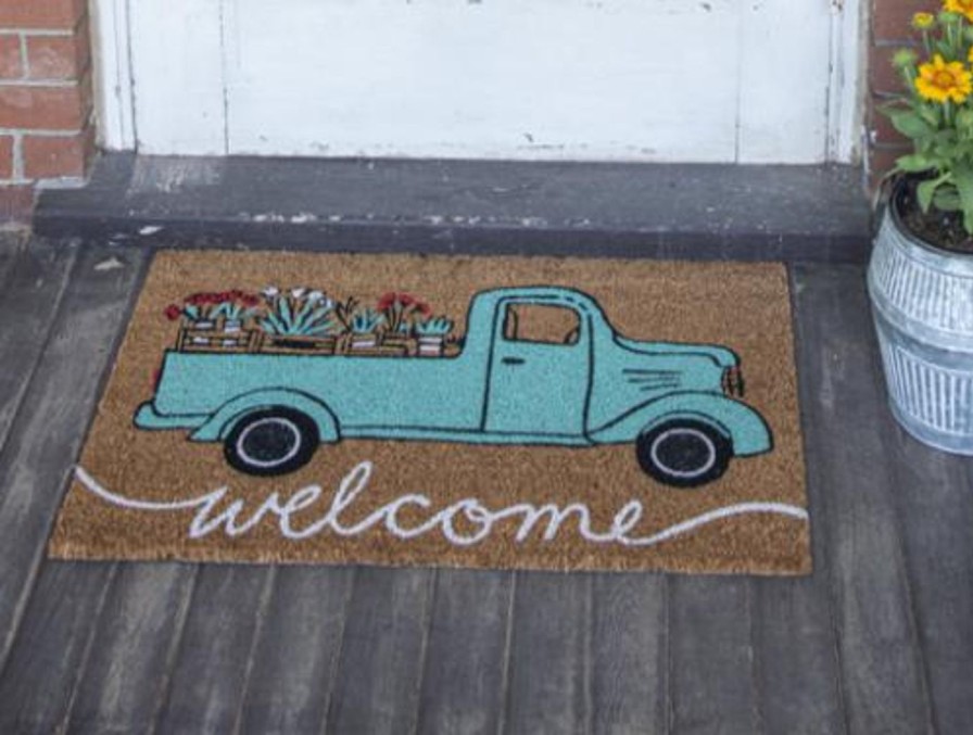 For The Home Kept Shop | Flower Truck Doormat