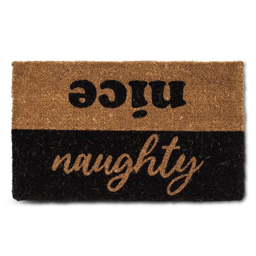 For The Home Kept Shop | Doormat-Naughty/Nice