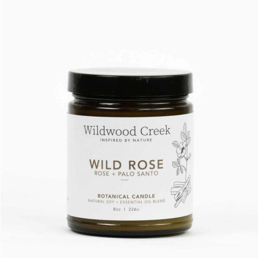 Bath & Body Kept Shop | Wild Rose Candle (8 Oz)