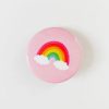 Adorn Kept Shop | Rainbow Button Pin