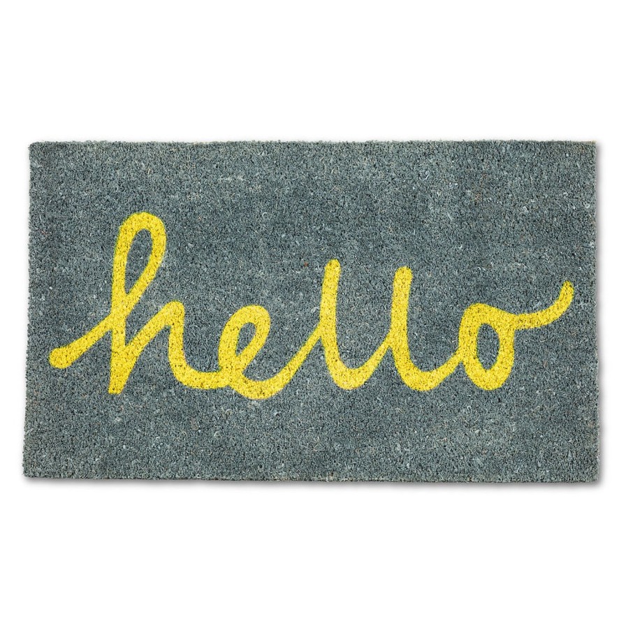 For The Home Kept Shop | Doormat-Hello Yellow