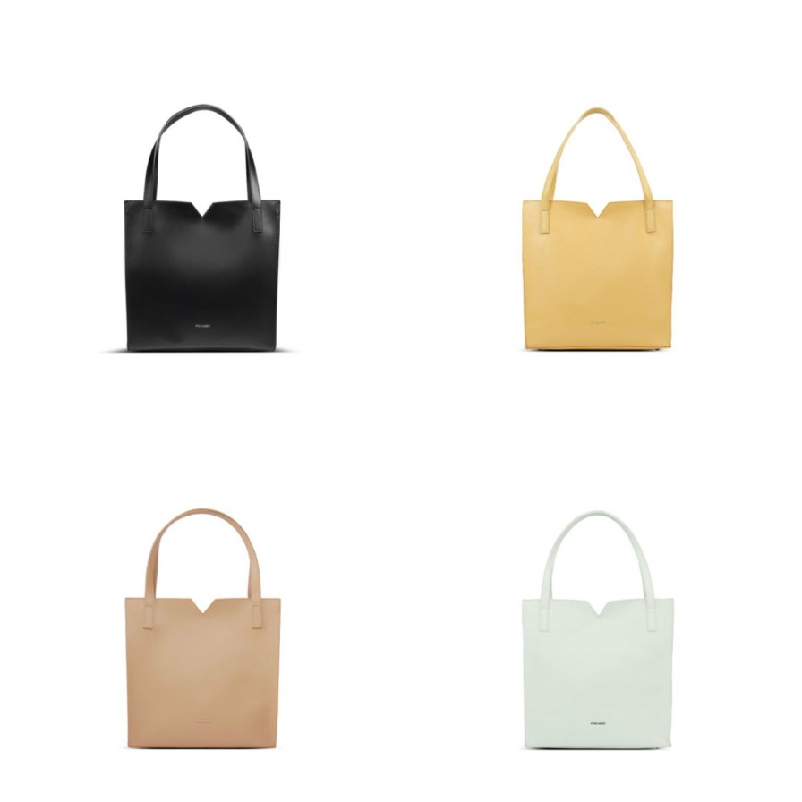 Adorn Kept Shop | Alicia Recycled Vegan Leather Tote Ii (4 Colours)