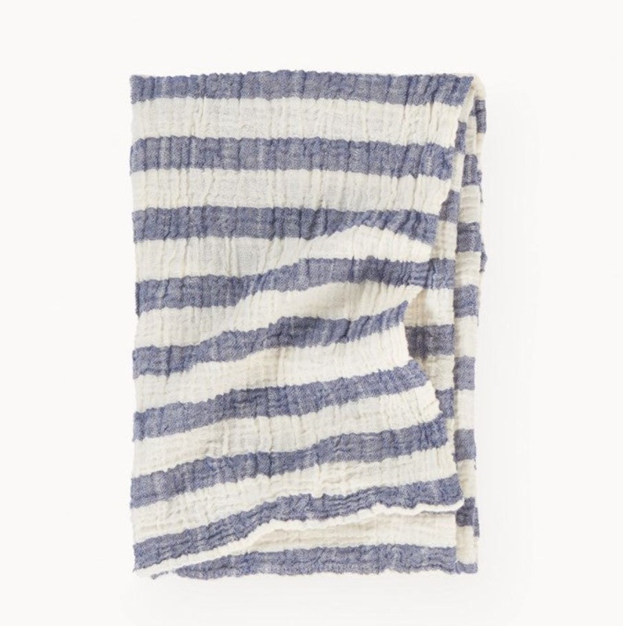 For The Home Kept Shop | Muslin Baby Blanket-Sailor