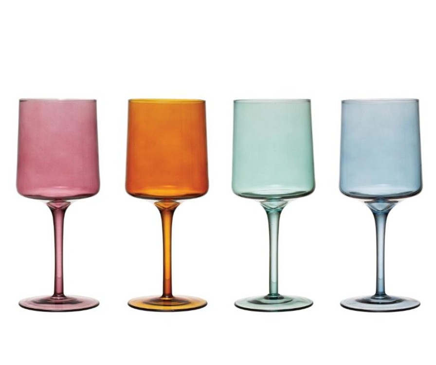 Kitchen Kept Shop | Stemmed Jewel Toned Wine Glass