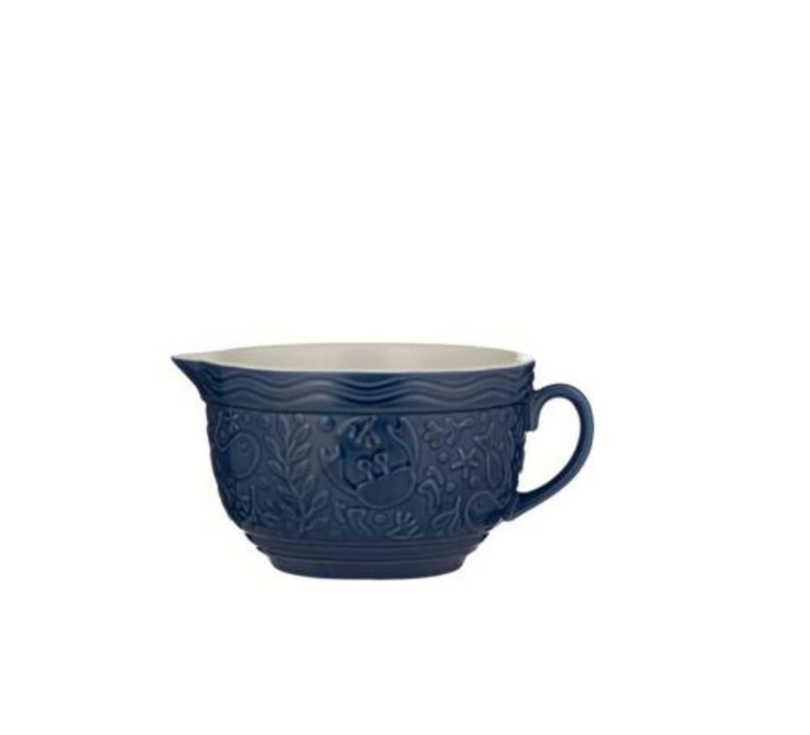 Kitchen Kept Shop | Nautical Batter Bowl-Navy Crab