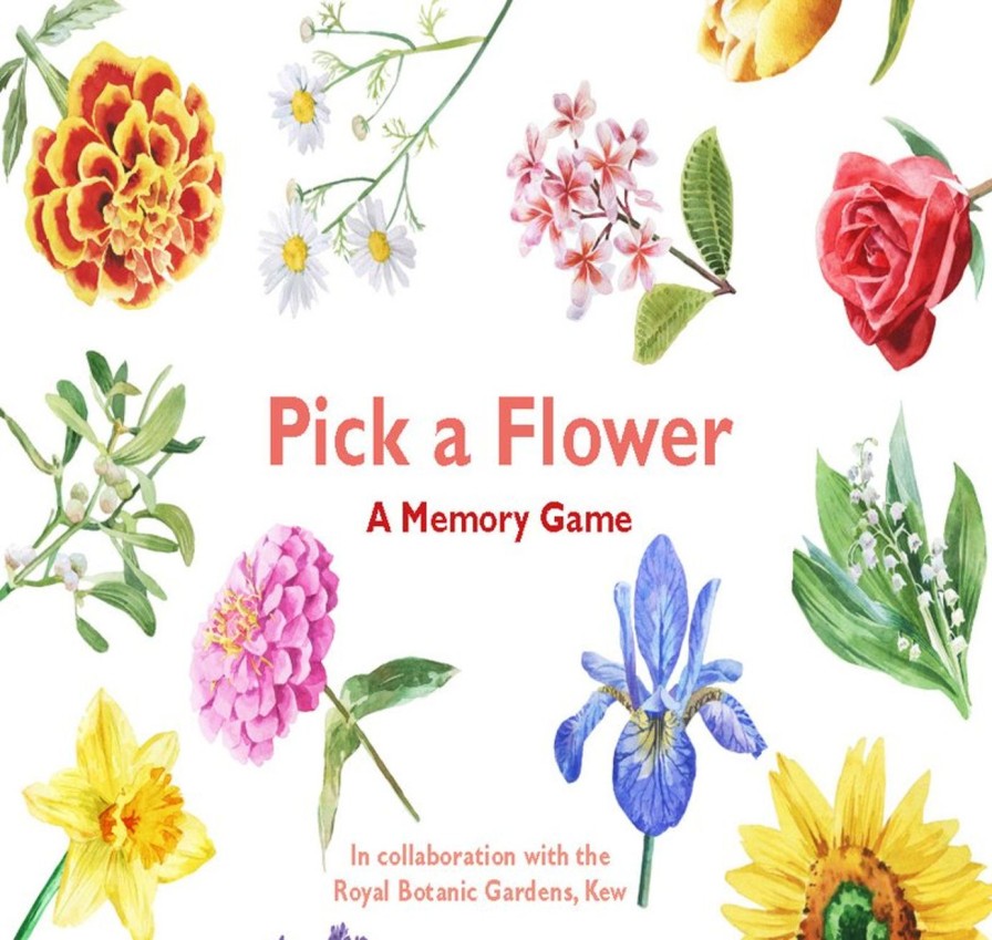 For The Home Kept Shop | Pick A Flower Memory Game