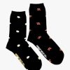 Adorn Kept Shop | Women'S Tiny Bacon & Eggs Socks (Mid-Calf)