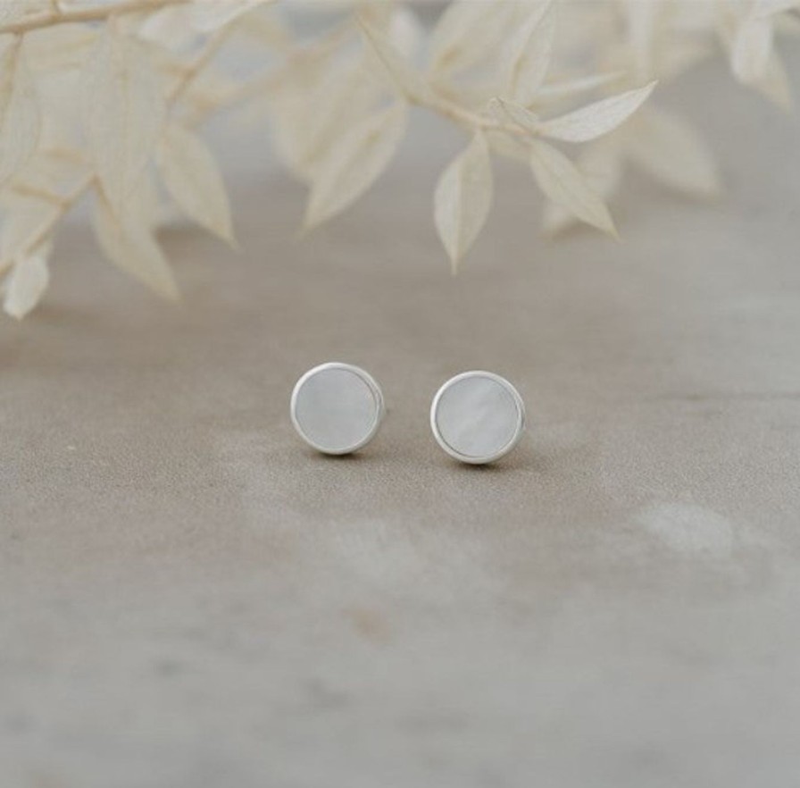 Adorn Kept Shop | Mother Of Pearl Studs