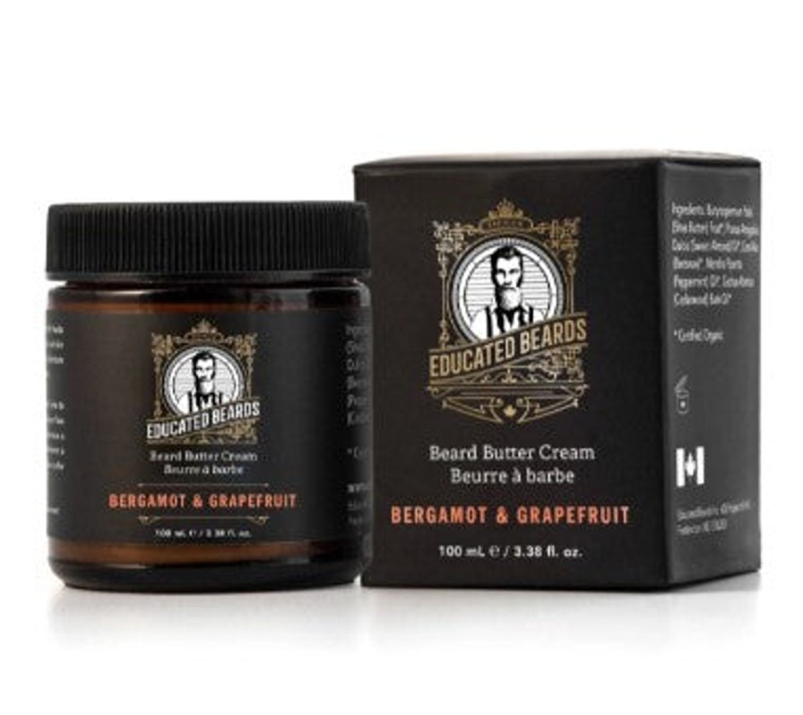 Family Life Kept Shop | Beard Butter Cream-Bergamot Grapefruit-100Ml/3.38Fl.Oz