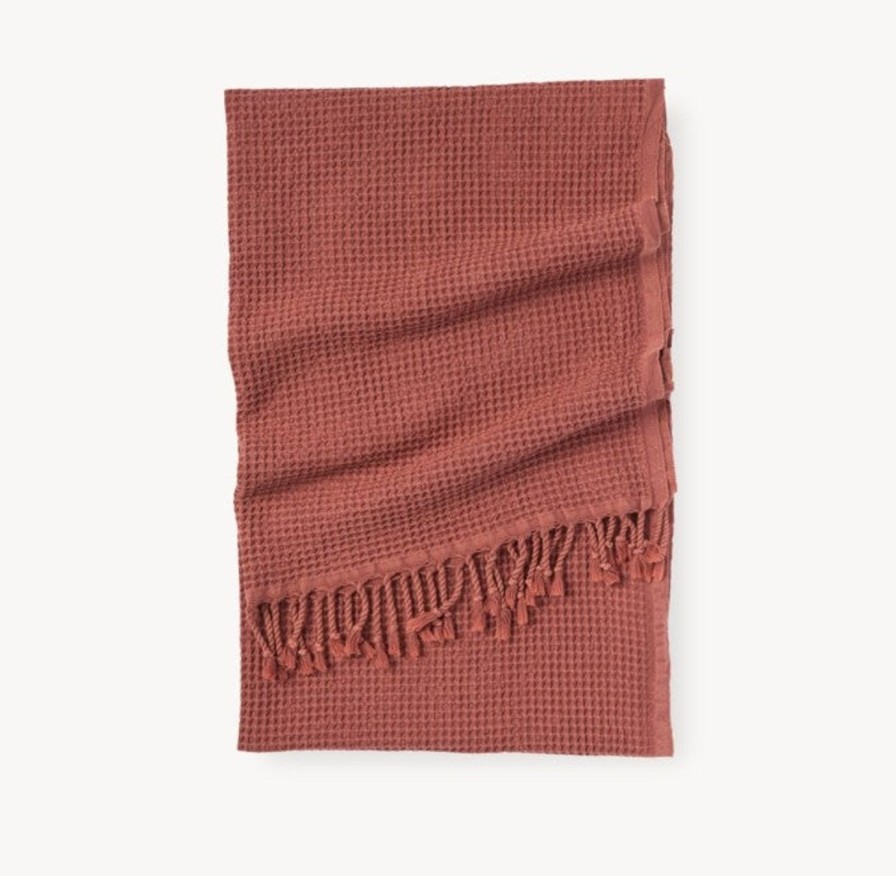 Kitchen Kept Shop | Full Sized Turkish Towels (4 Colours)-Stonewash Waffle