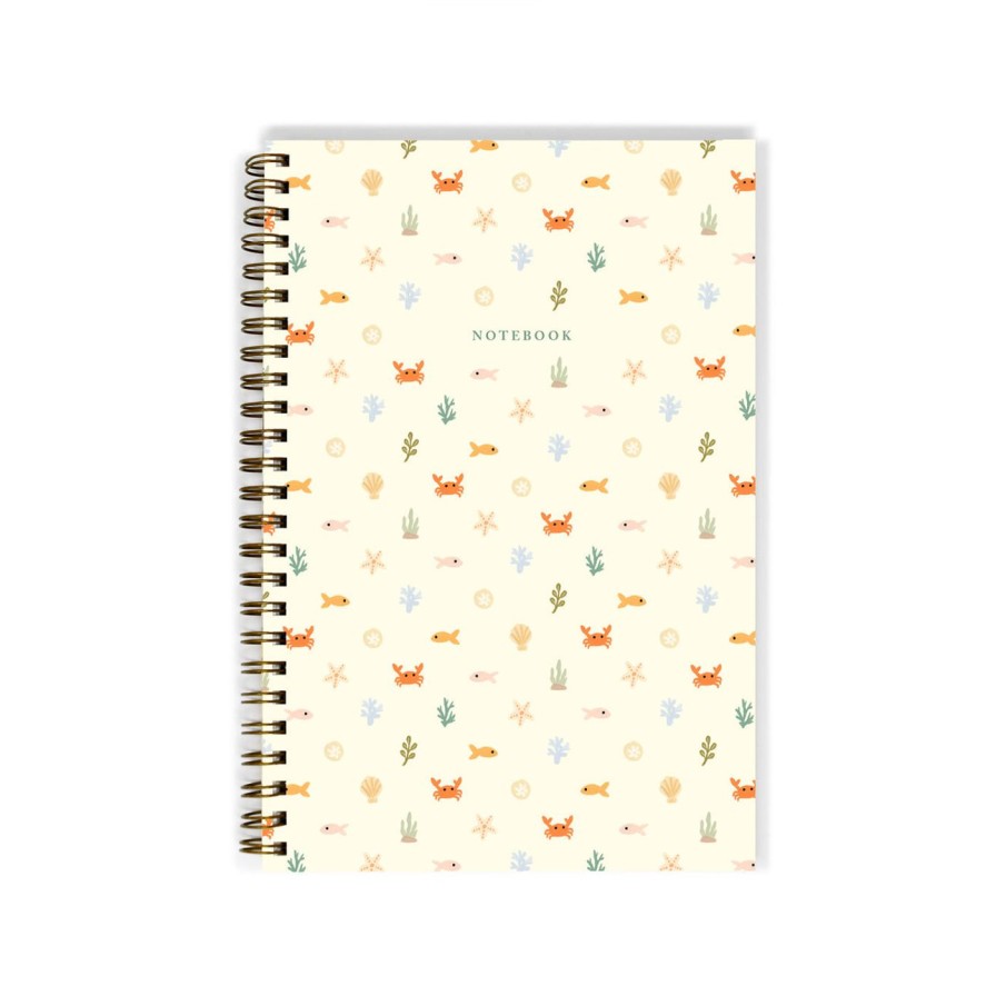 Paper Kept Shop | Beach Friends-Spiral Notebook