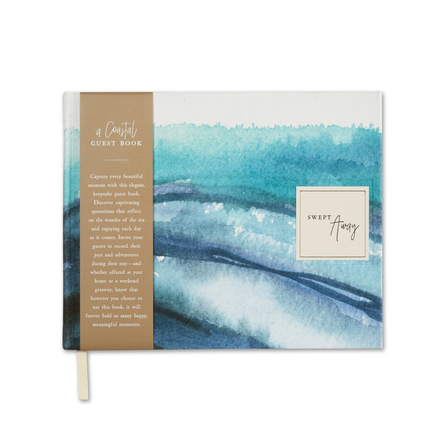 Paper Kept Shop | Cottage Guest Book-Swept Away