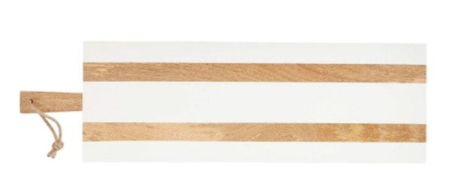 For The Home Kept Shop | Long Mango Wood Serving Board