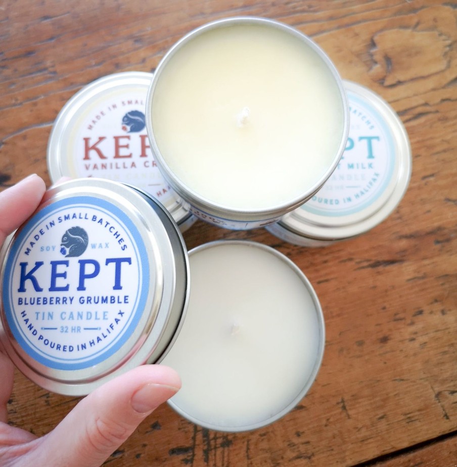 For The Home Kept Shop | Kept Tin Candles