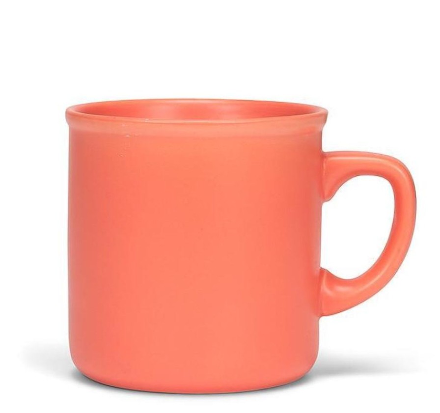 Kitchen Kept Shop | Classic Matte Coral Mug