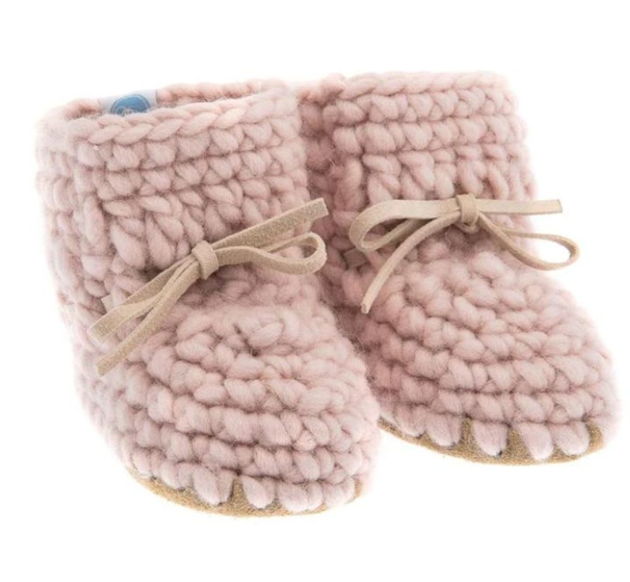 Family Life Kept Shop | Sweater Moccs-Pink