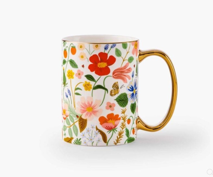 Paper Kept Shop | Strawberry Fields Porcelain Mug