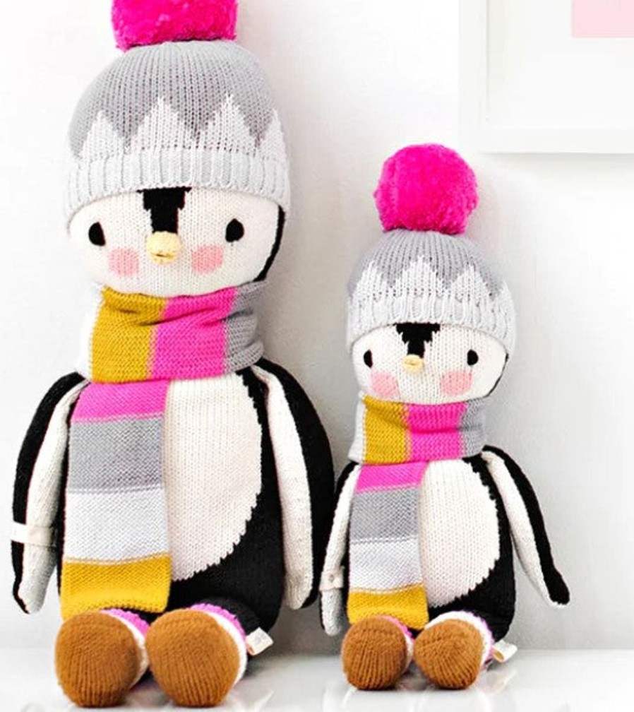 Family Life Kept Shop | Aspen The Penguin Hand-Knit Doll