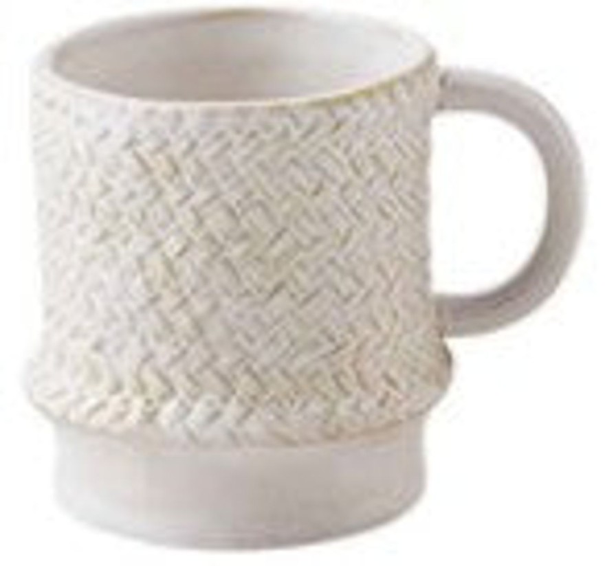 Kitchen Kept Shop | Textured Stoneware Mugs (4 Patterns)