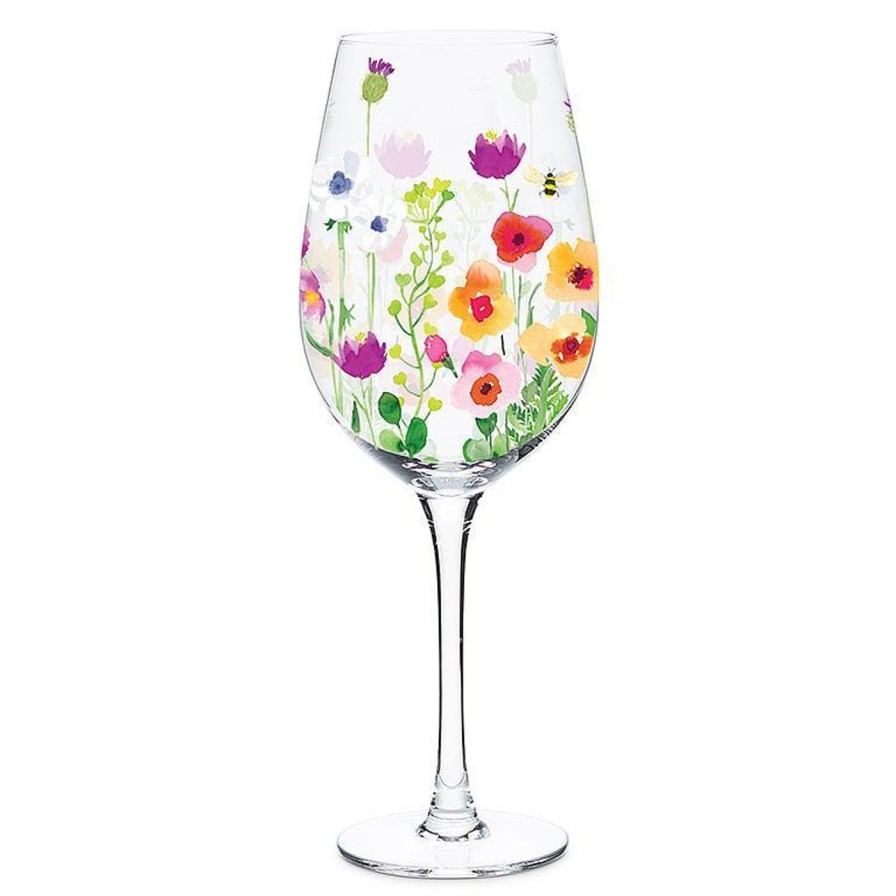 Kitchen Kept Shop | Bee Garden Wine Glass