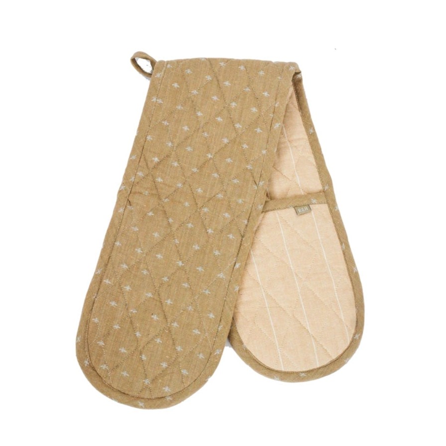 Kitchen Kept Shop | Wild Bee Recycled Cotton Double Oven Glove