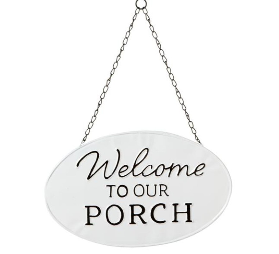 For The Home Kept Shop | Welcome To Our Porch Sign