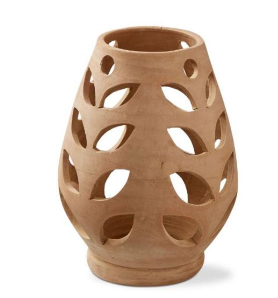 For The Home Kept Shop | Hand-Cut Terracotta Lantern