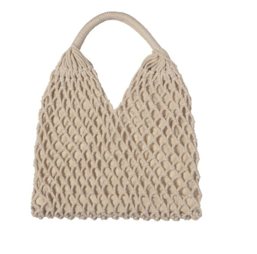 Adorn Kept Shop | Macrame Tote Bag