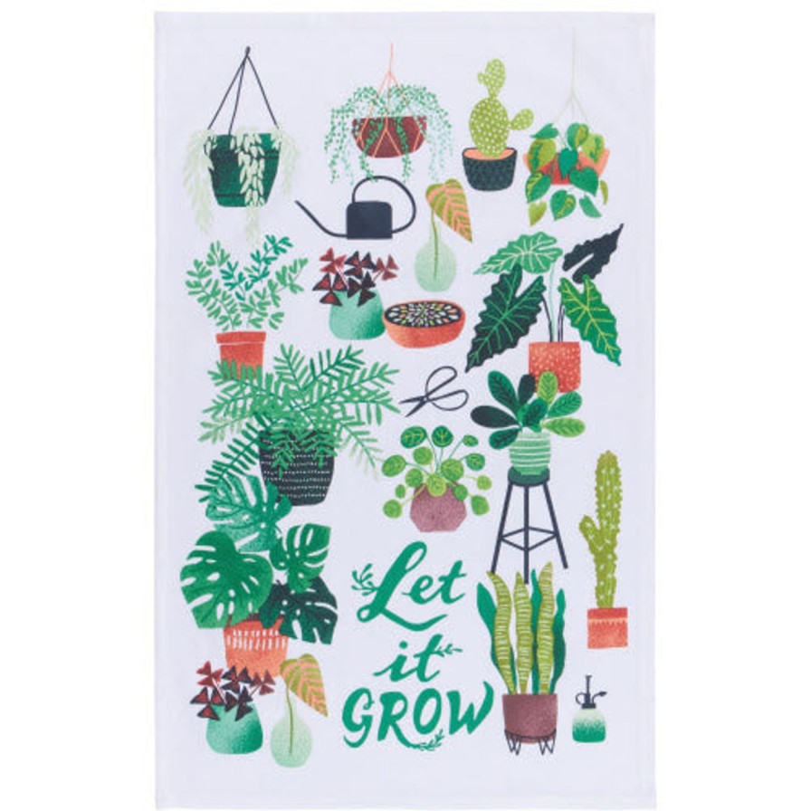 Kitchen Kept Shop | Let It Grow Tea Towel