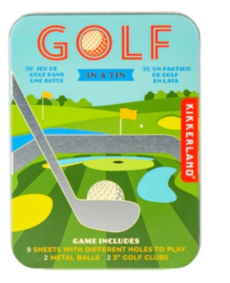 Family Life Kept Shop | Golf In A Tin