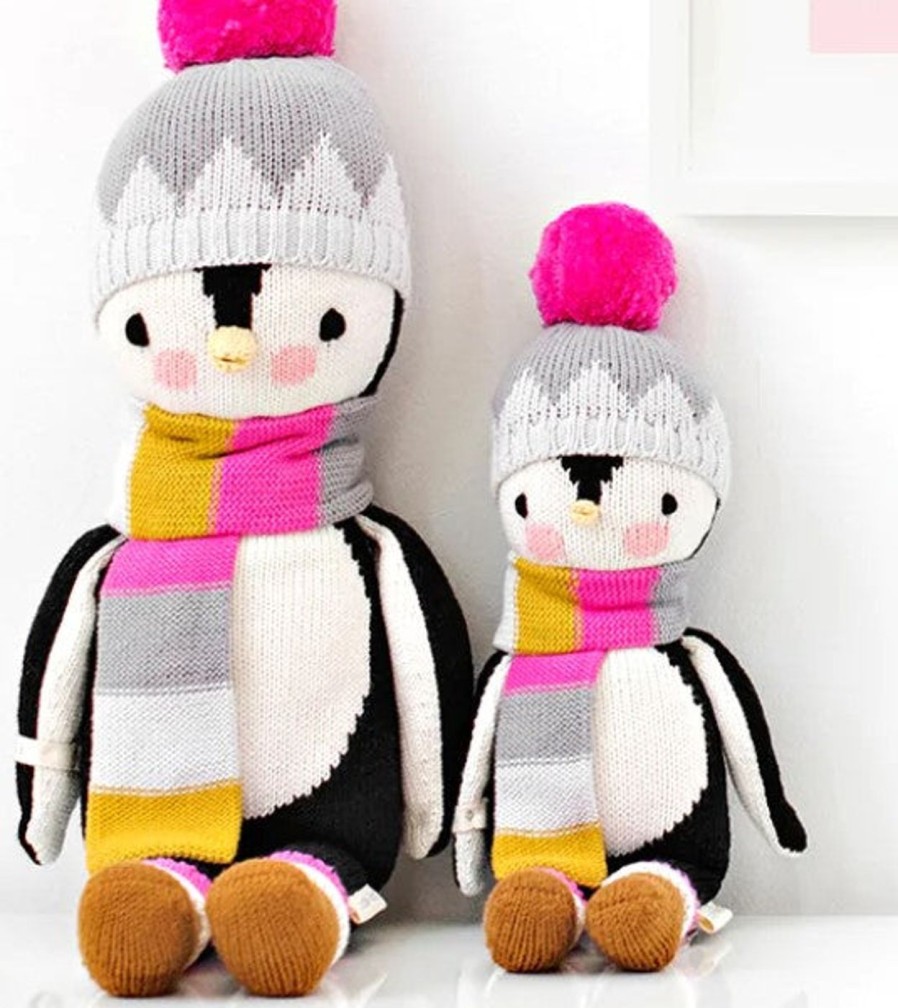 Family Life Kept Shop | Aspen The Penguin Hand-Knit Doll