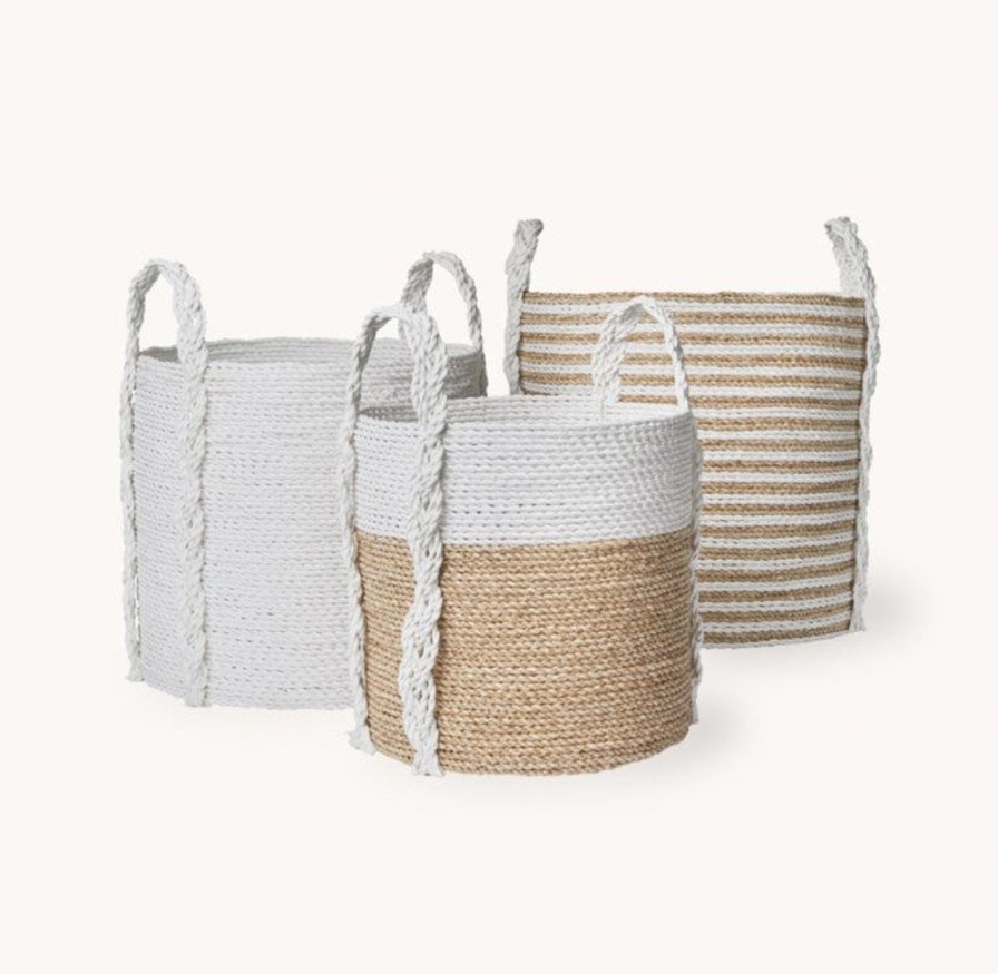 For The Home Kept Shop | Handled Laundry Baskets