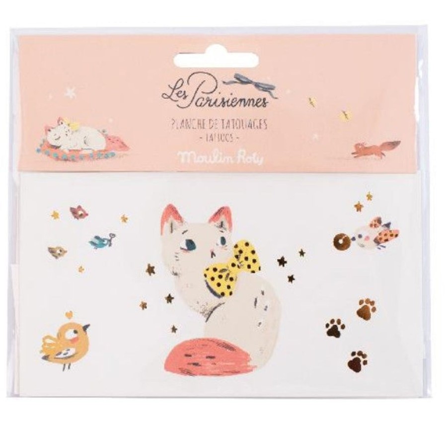 Family Life Kept Shop | Les Parisiennes-Cat Temporary Tattoos